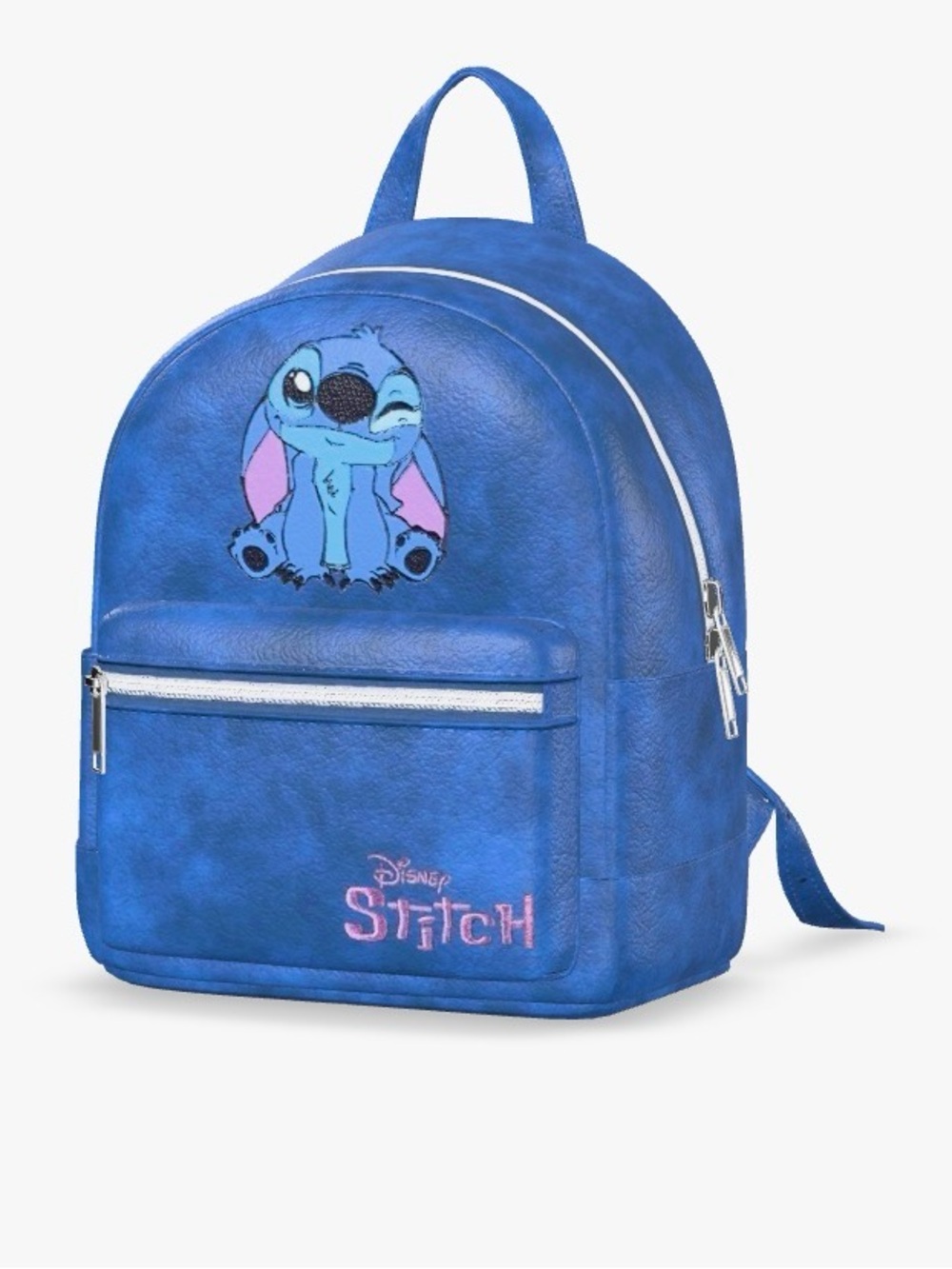 Disney stitch faux leather Mini Backpack